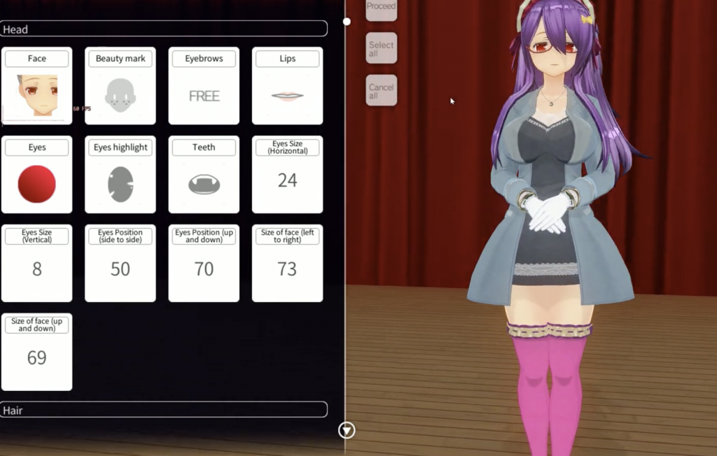 custom order maid 3d2 outfit selections