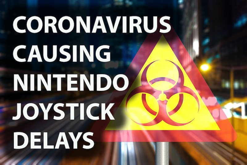 nintendo joysticks coronavirus