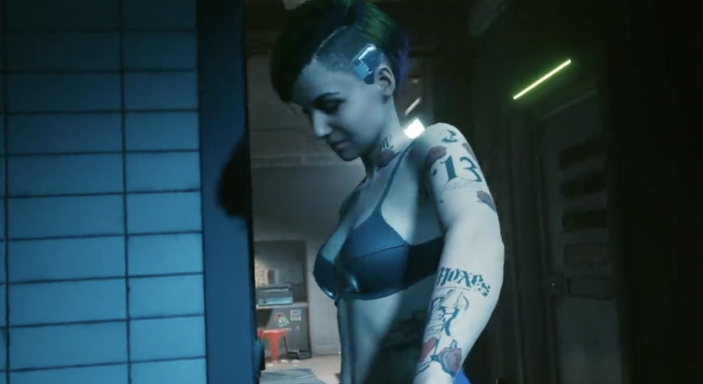 cyberpunk 2077 sex scenes judy