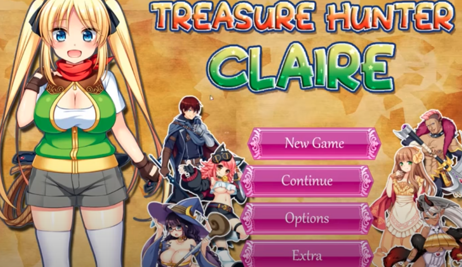 treasure hunter claire opening