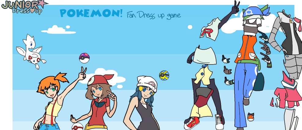 Junior Dress Up: Pokemon Fan